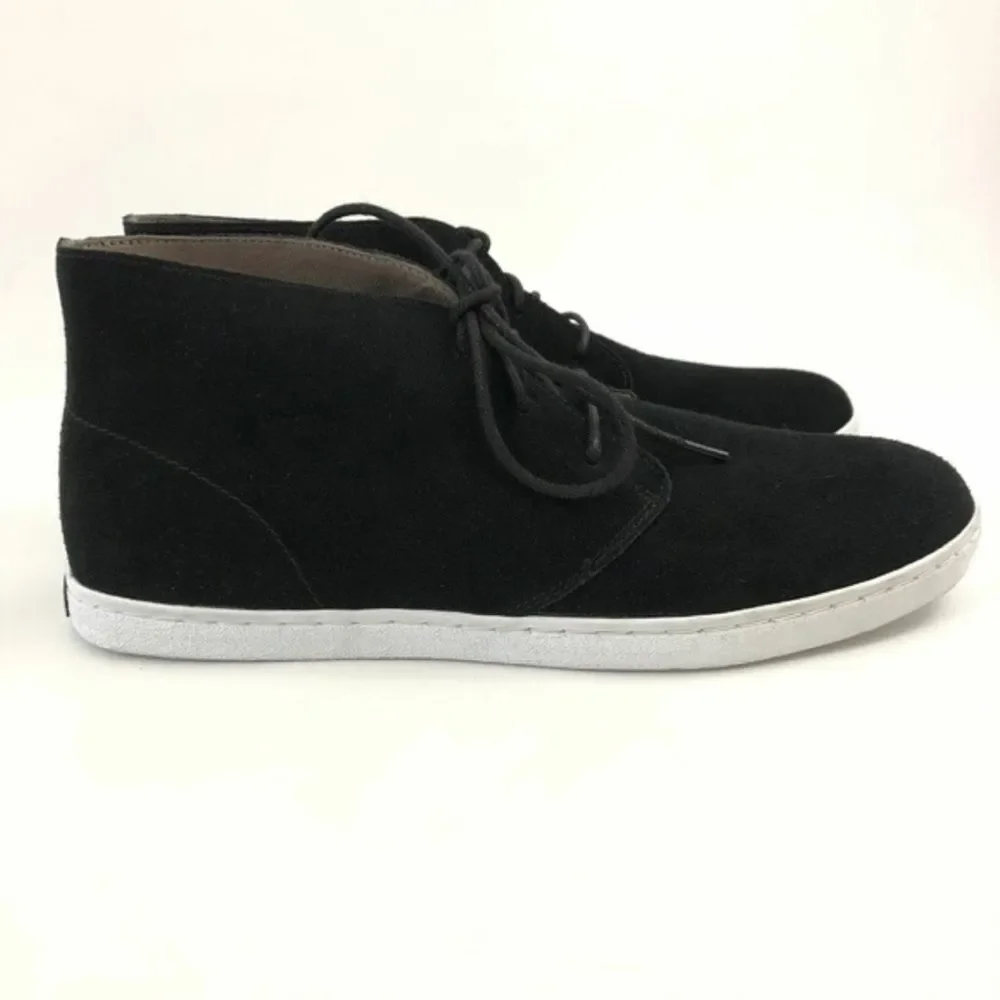 COLE HAAN Black Suede Chukka Boots Sneakers Pinch Weekender Mens Size 9.5